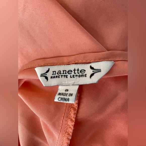 Coral Slip Dress Pictured AS IS - Picture 2 of 3